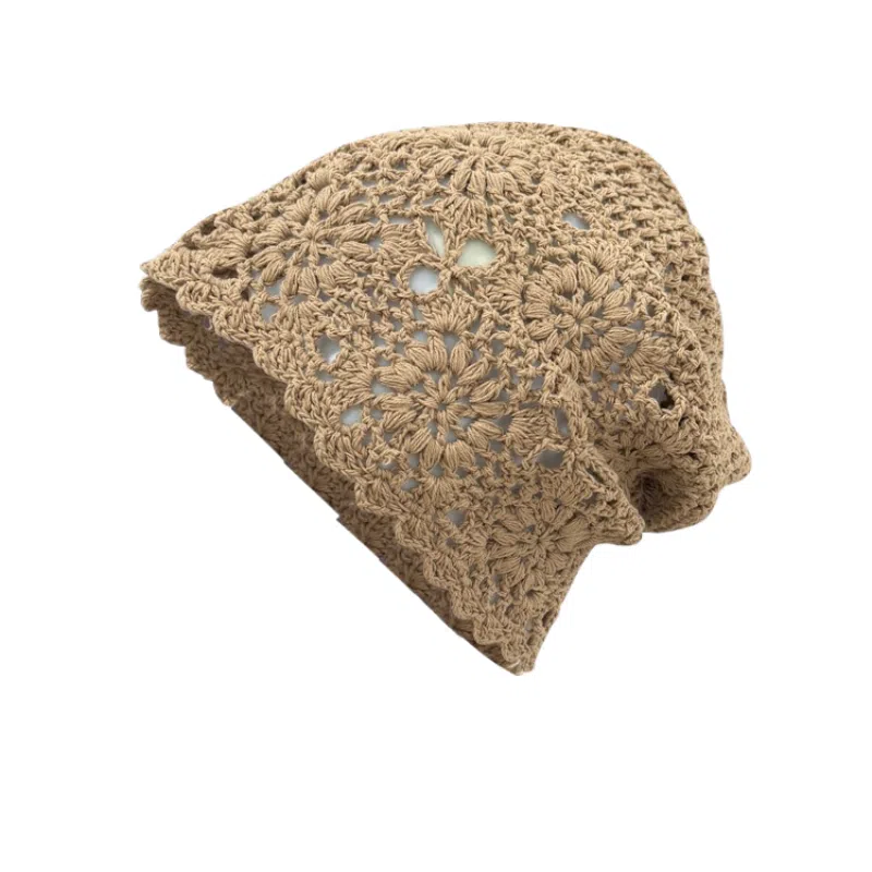 SLEEPYWALK Knit Beanie Thin Handwoven