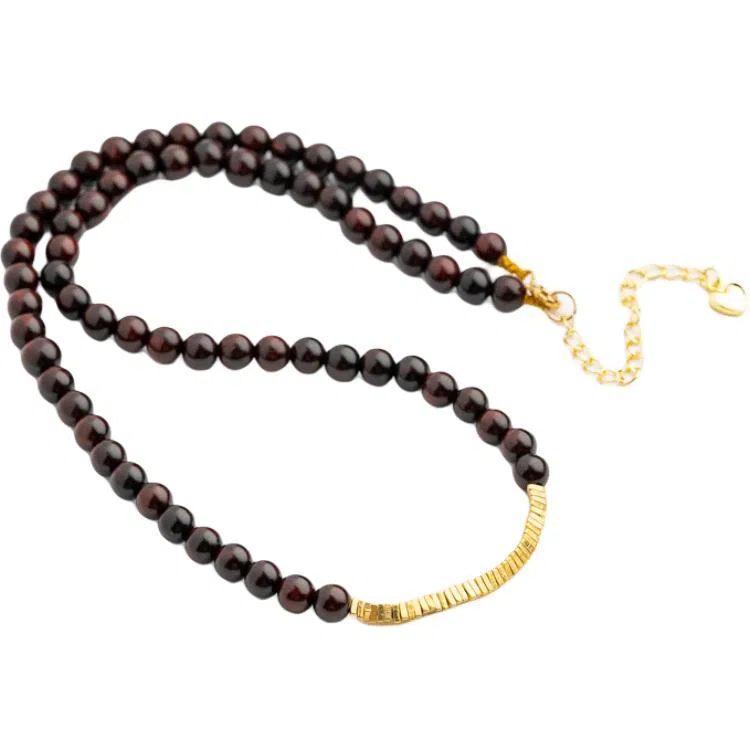 仙源 老型珠 碎银子招财 紫檀 木作手串 男女同款情侣款