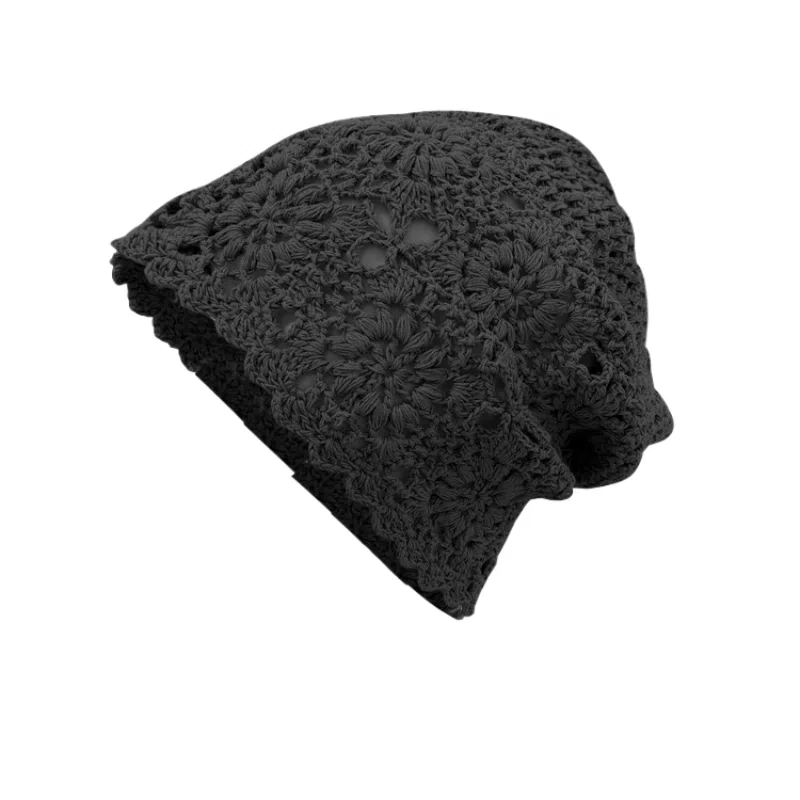 SLEEPYWALK Knit Beanie Thin Handwoven