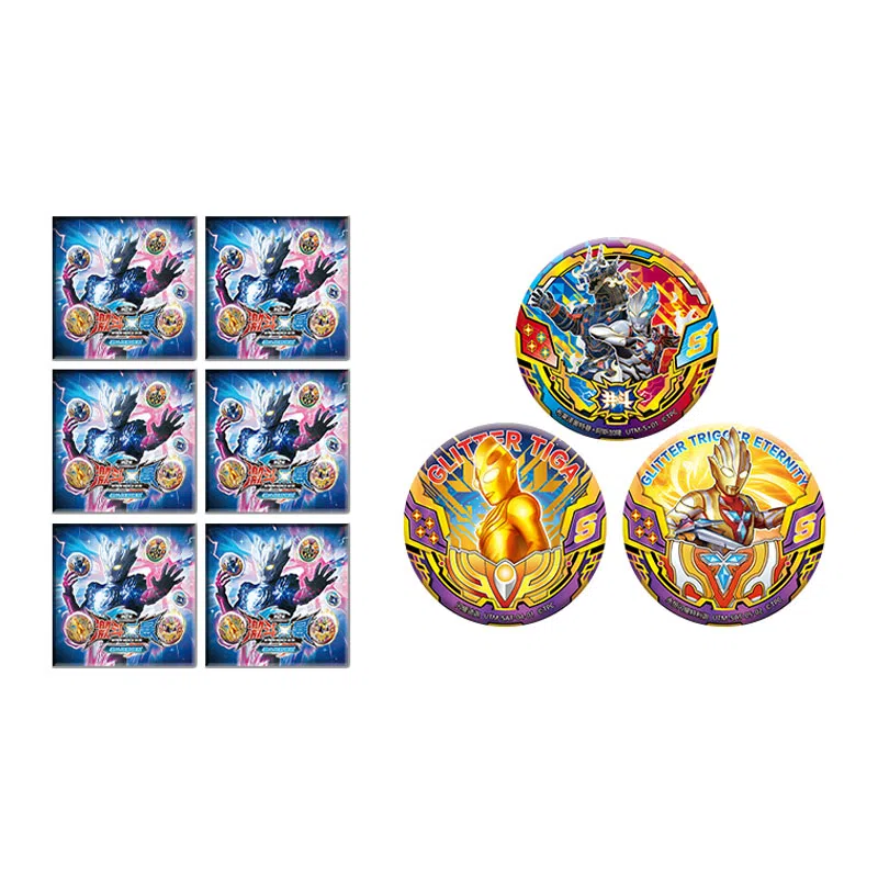 卡游 激斗风暴 奥特英雄战斗第二弹英雄勇气 徽章