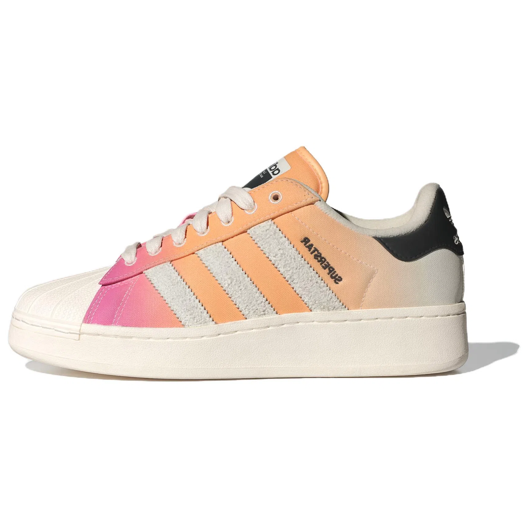 adidas Superstar XLG White Pink Orange
