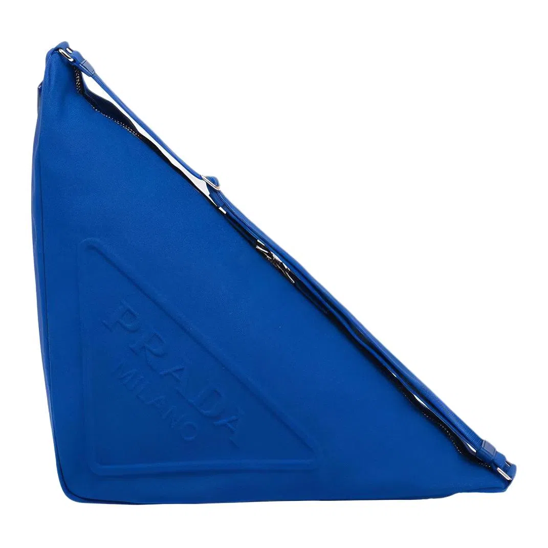 Prada Triangle Cobalt Blue