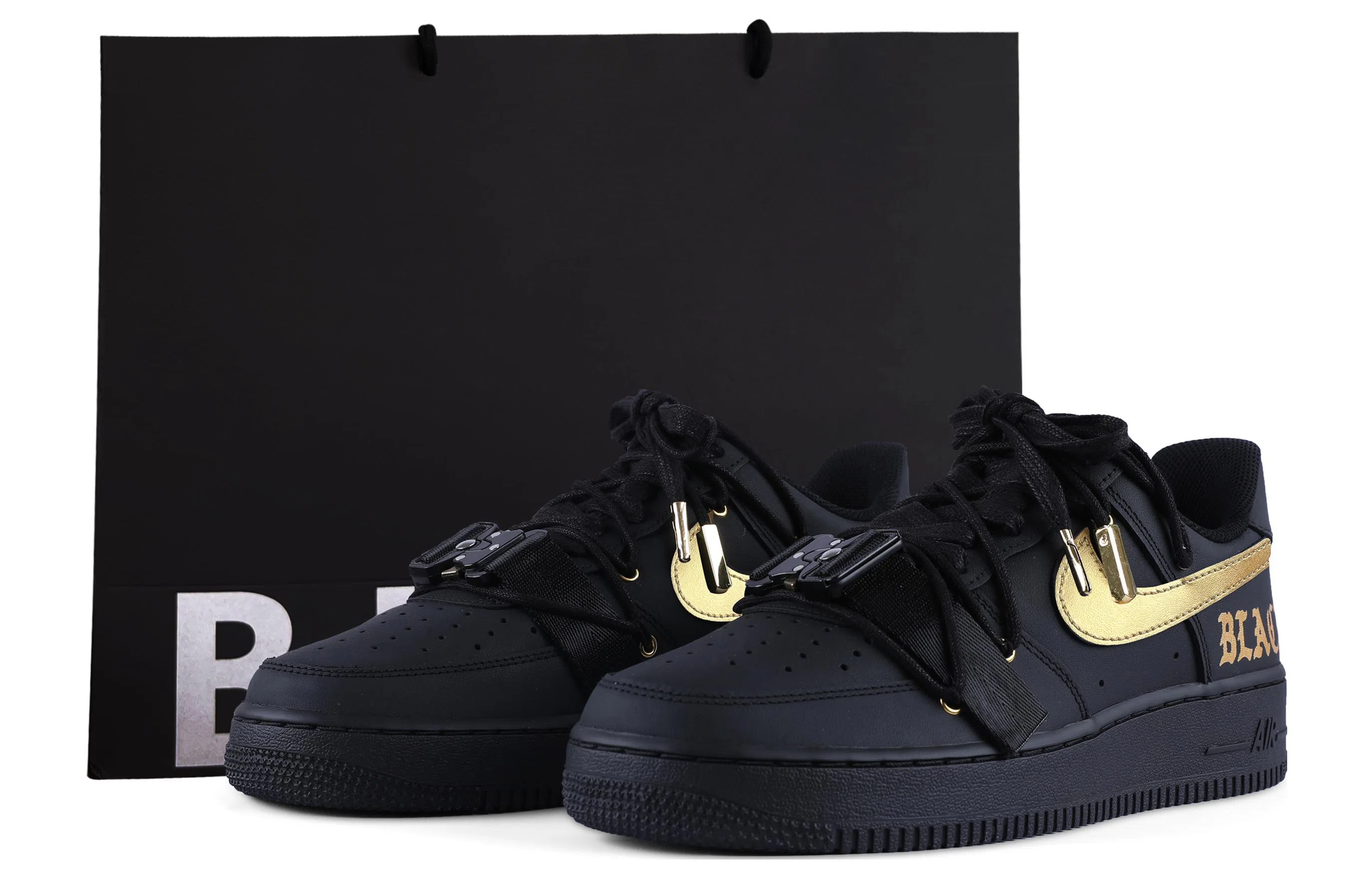 Nike Air Force 1 '07 Black Gold