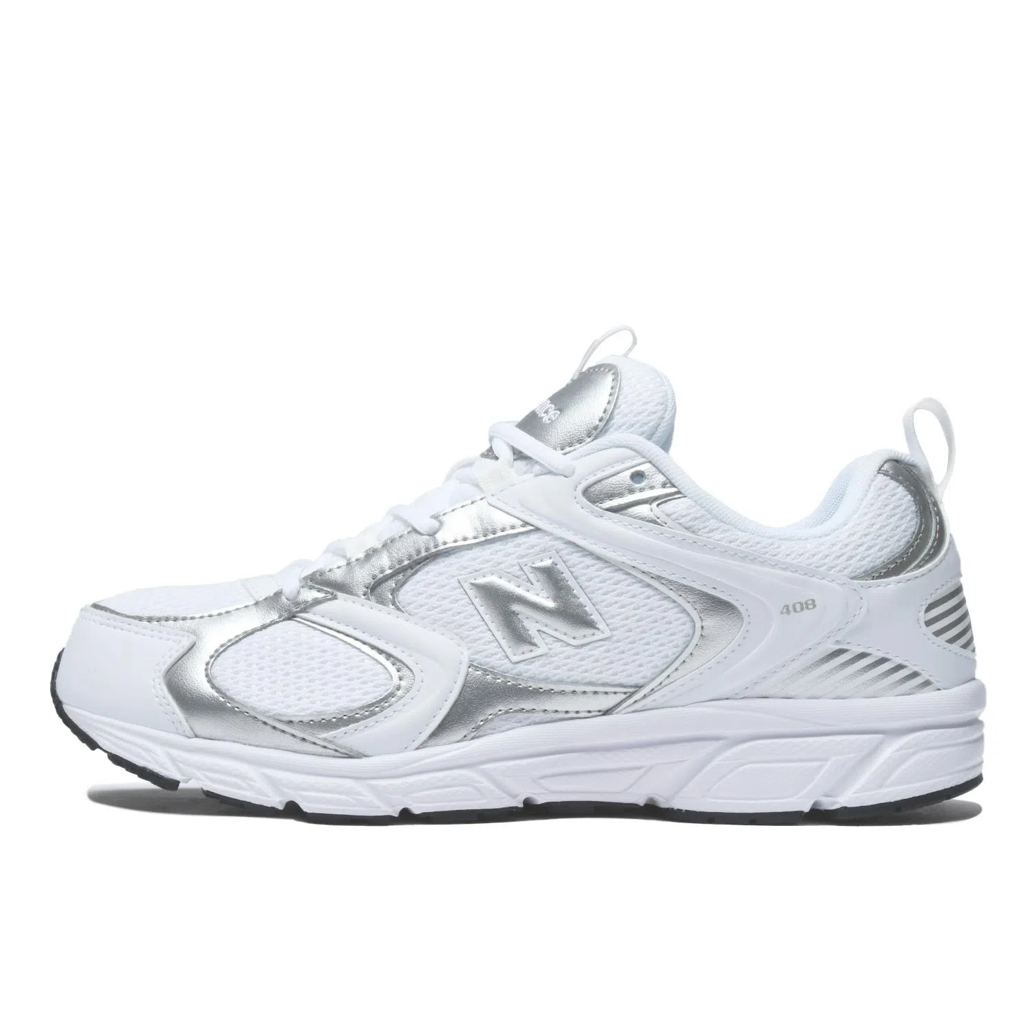 New Balance 408 White Silver