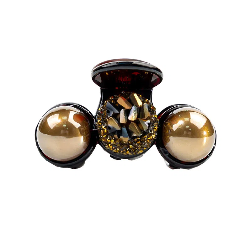 卡铂雅 香槟潮流设计港风气质复古极简高级感 亚克力 发夹 女款