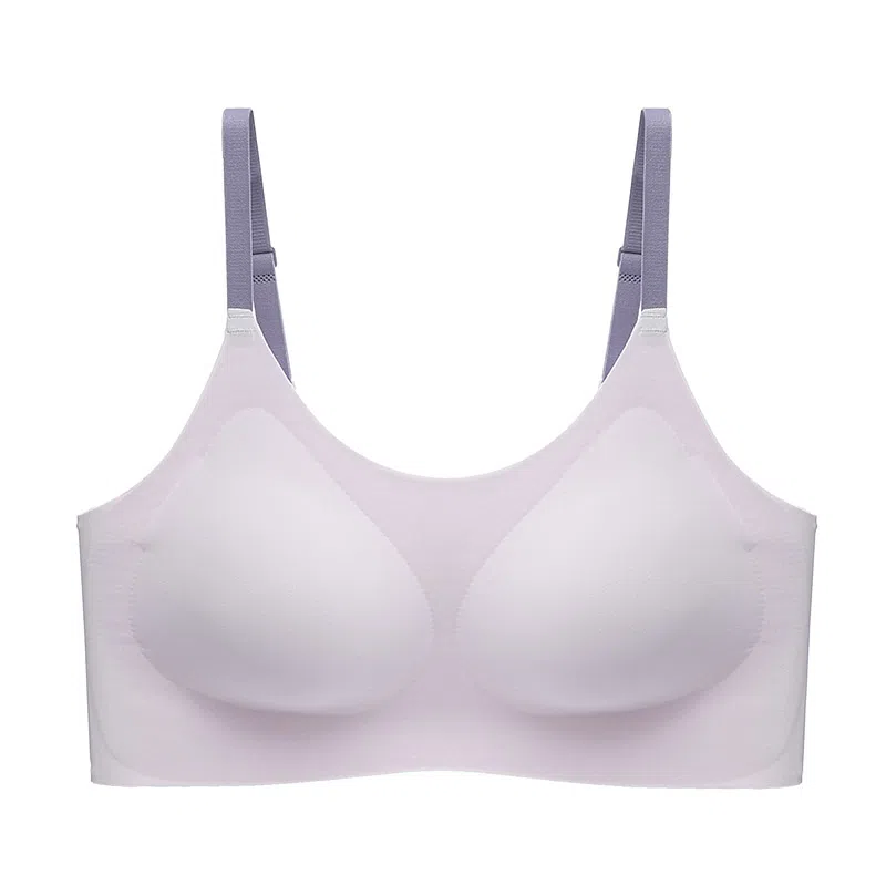 莫代尔 纯色聚拢休闲无痕舒适文胸 女款