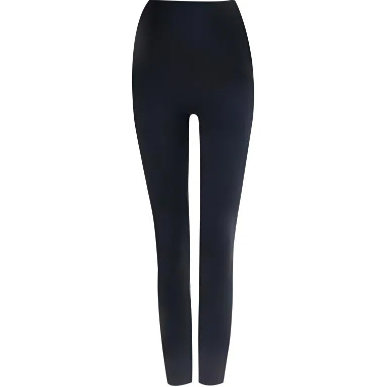 二三二三 纯色鲨鱼外穿高腰提臀收腹芭比加绒加厚休闲修身保暖打底塑身鲨鱼裤 女款 黑色