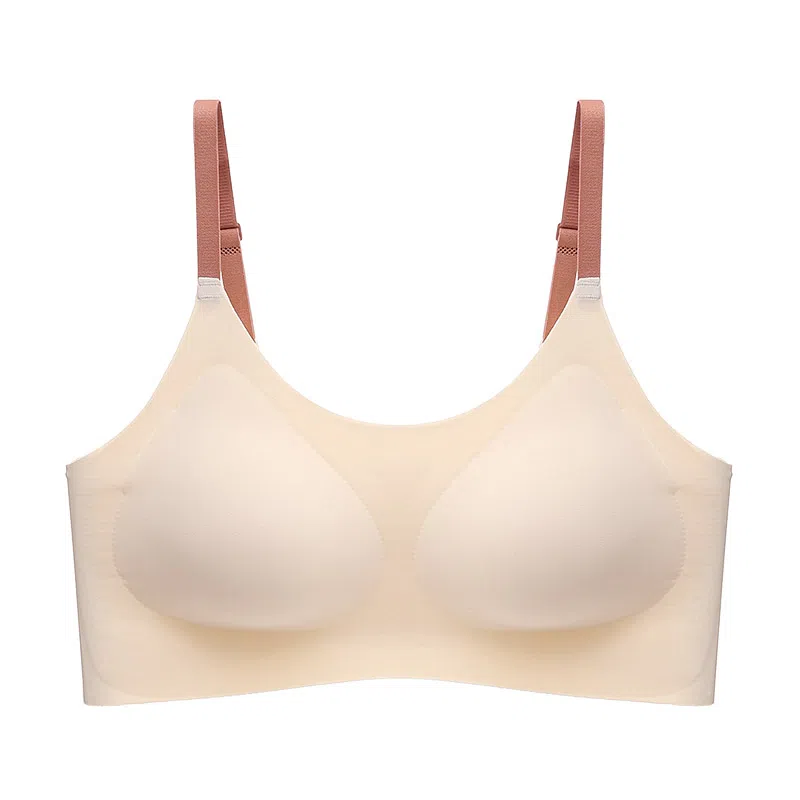 莫代尔 纯色聚拢休闲无痕舒适文胸 女款