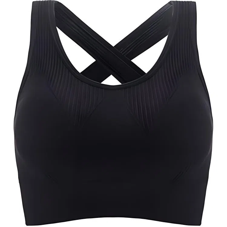 二三二三 纯色防震防下垂聚拢交叉美背文胸 女款