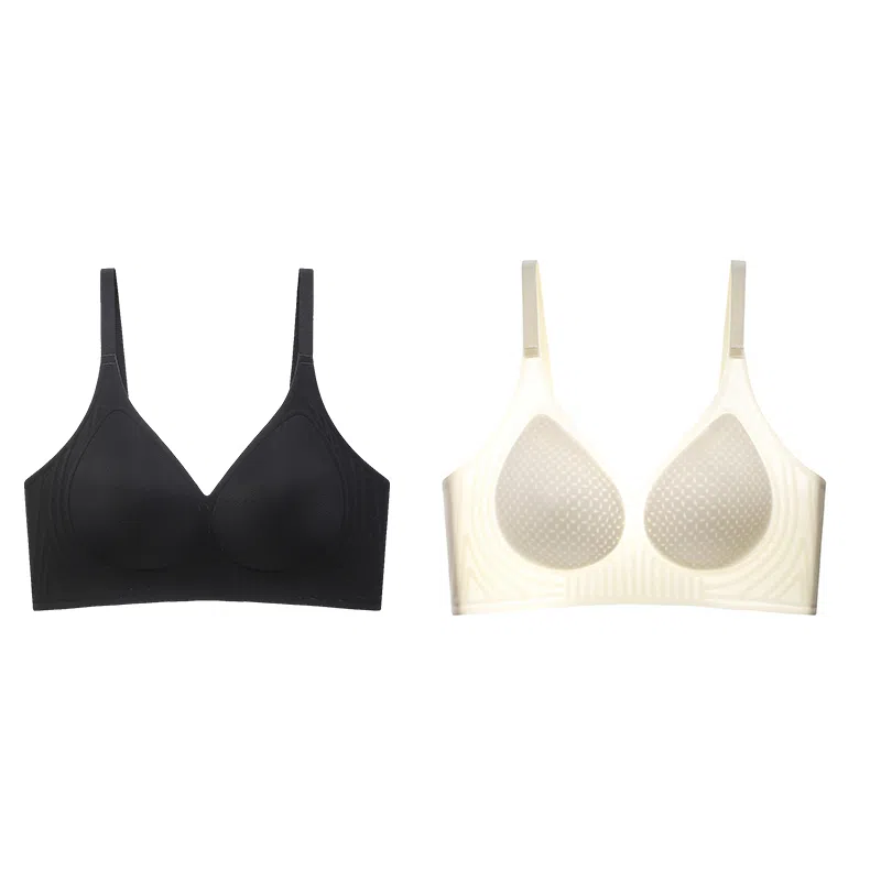 恒源祥 冰丝凉感透气超薄无痕小胸聚拢侧收副乳无钢圈胸罩女生夏季文胸 女款