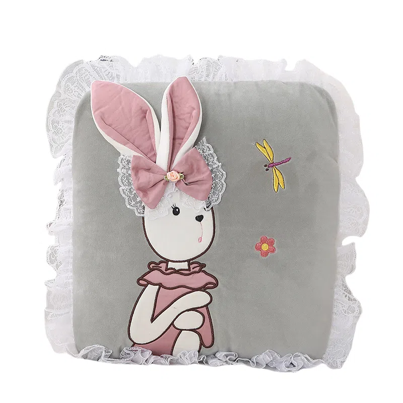 豪伟达 黛丽兔四季被抱枕 微笑治愈 爱心陪伴 玩偶周边