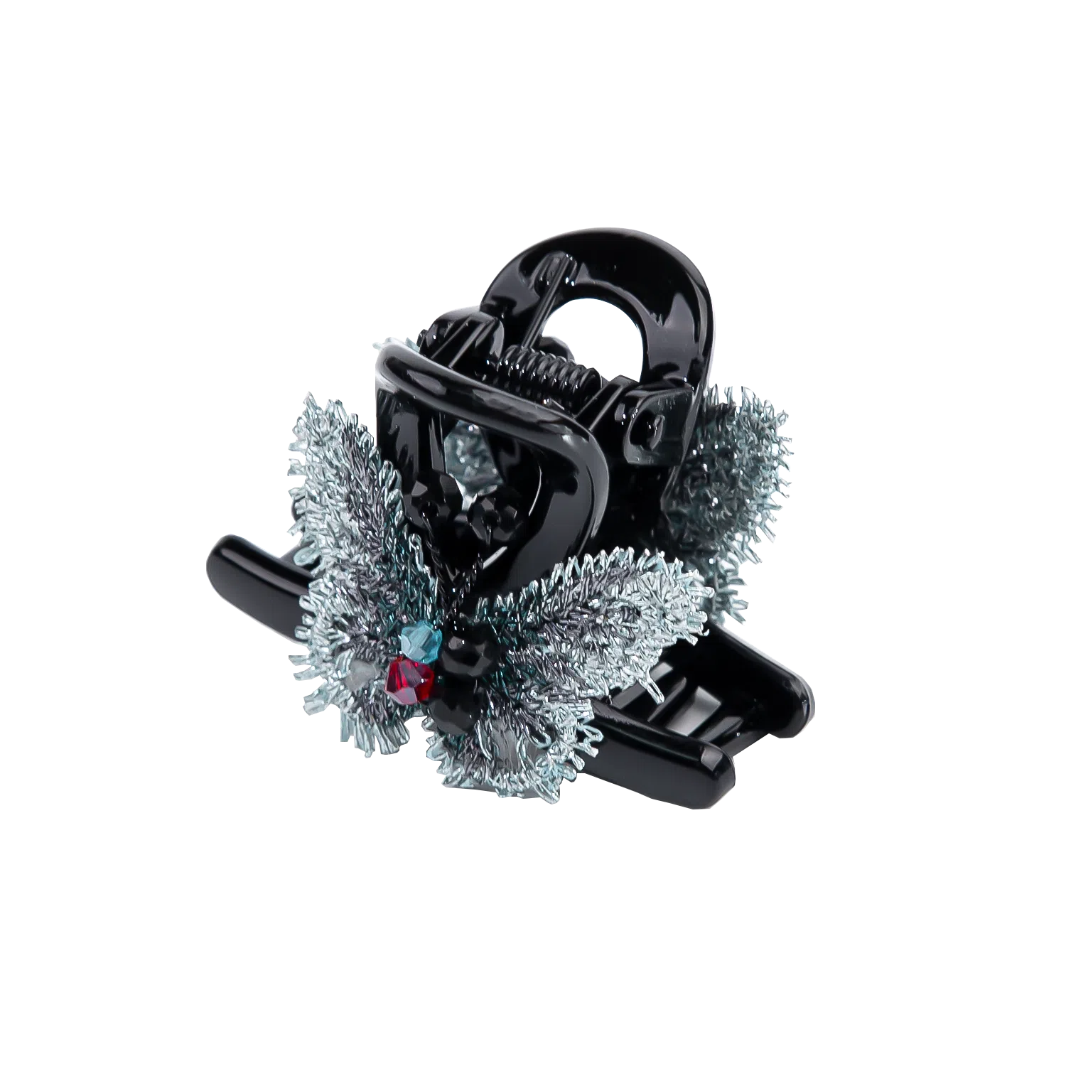 卡铂雅 蓝色休闲潮流设计港风气质复古极简高级感 亚克力 发夹 女款