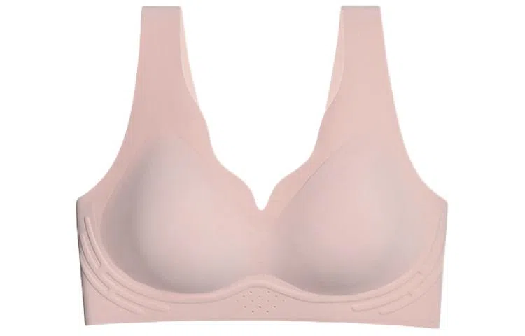 莫代尔 纯色无痕聚拢舒适美背文胸 女款