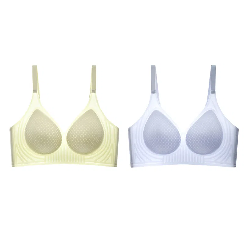 恒源祥 冰丝凉感透气超薄无痕小胸聚拢侧收副乳无钢圈胸罩女生夏季文胸 女款