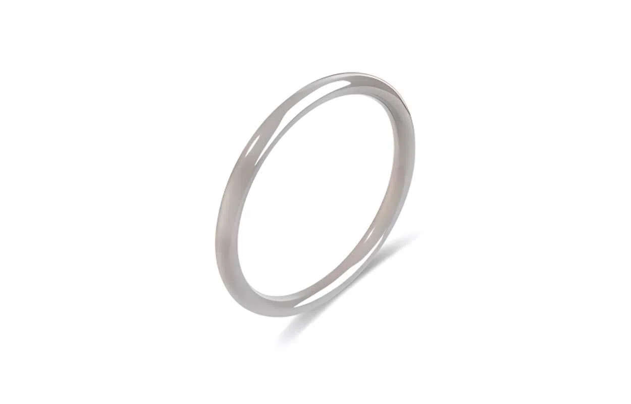 百利金 古风细圆条叮当镯 优雅精致简约百搭轻奢小众国潮新中式汉服旗袍搭配闭口 玉髓 玉石手镯 男女同款情侣款