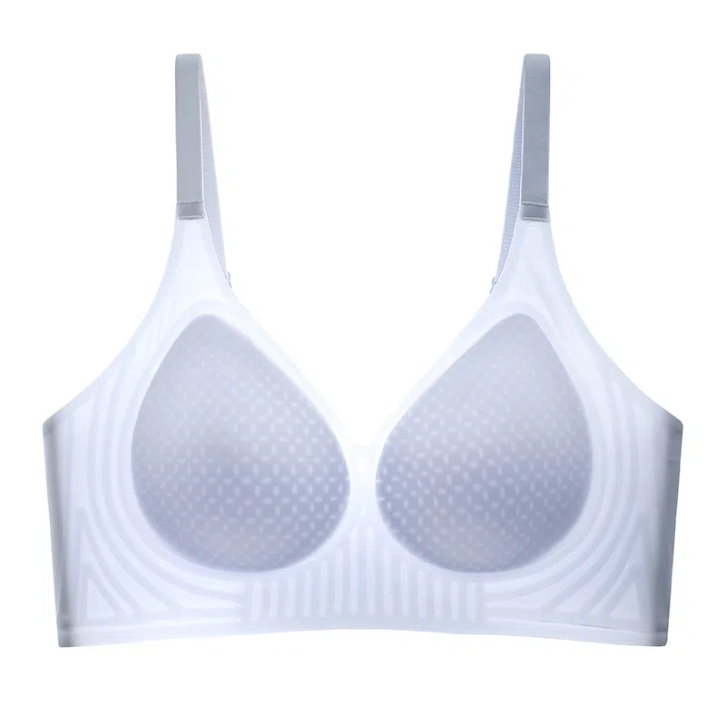 恒源祥 冰丝凉感透气超薄无痕小胸聚拢侧收副乳无钢圈胸罩女生夏季文胸 女款