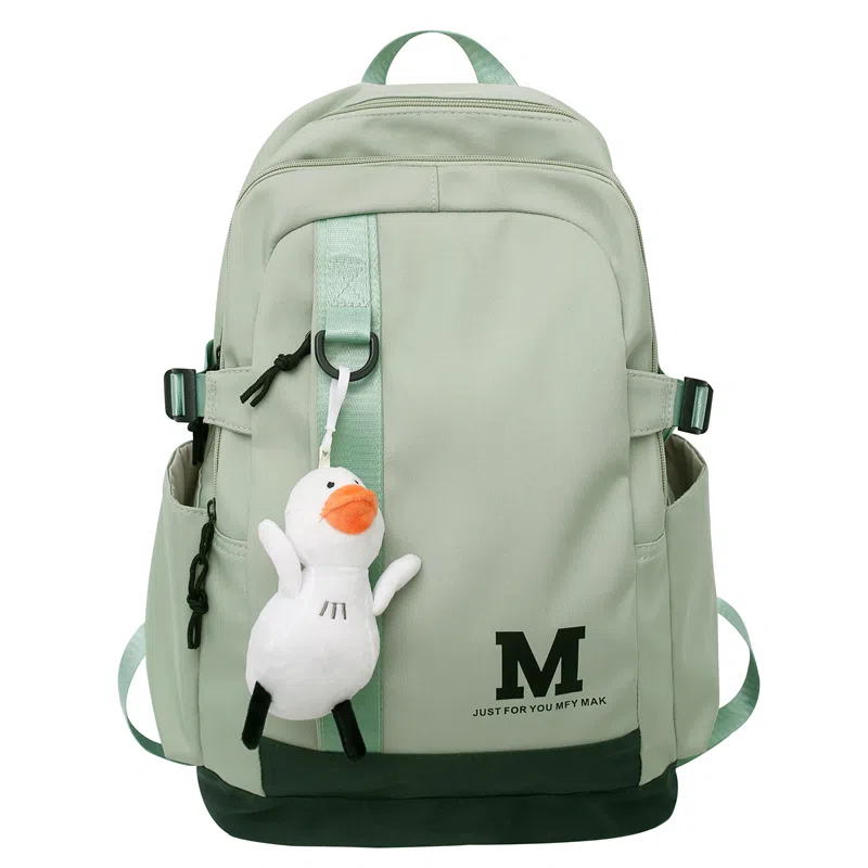 醇龙 休闲简约大容量 尼龙 双肩包