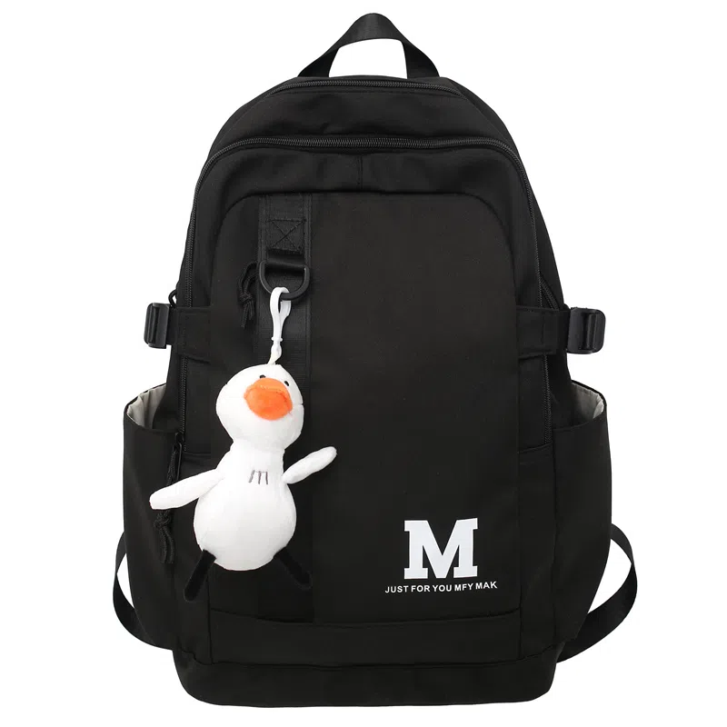 醇龙 休闲简约大容量 尼龙 双肩包