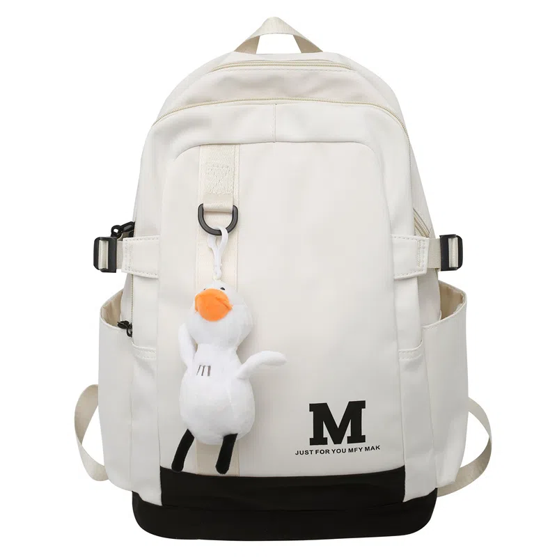 醇龙 休闲简约大容量 尼龙 双肩包