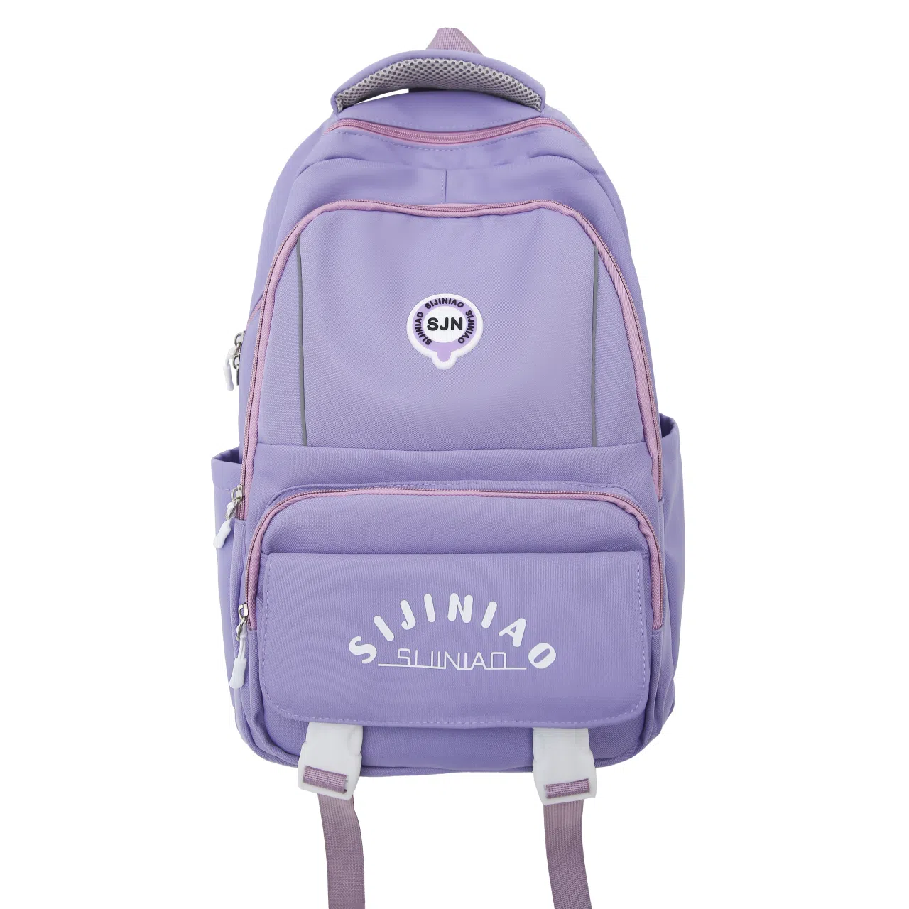 尊梵 多功能电脑背包大容量书包多口袋双肩包  尼龙 女款 多色