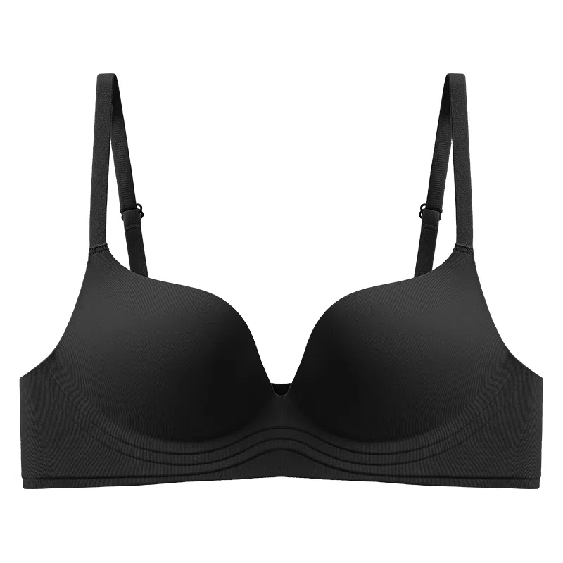 黛尔佳人 舒适无痕纯色聚拢文胸 女款