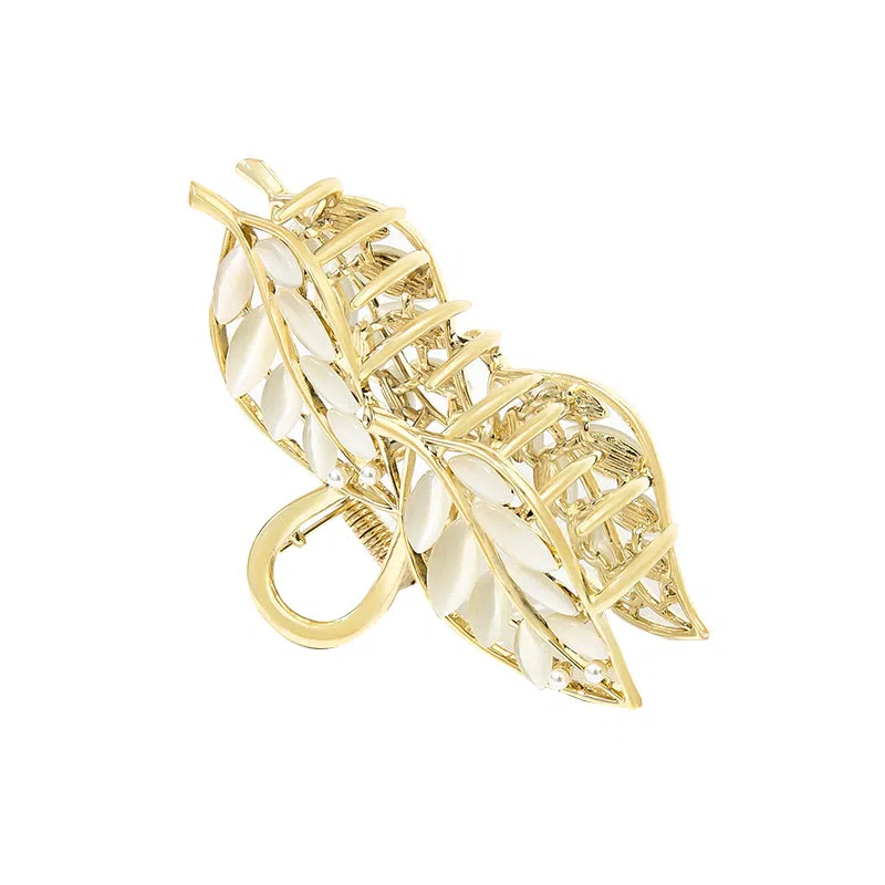 卡铂雅 金色休闲设计港风气质复古极简高级感 发夹 女款