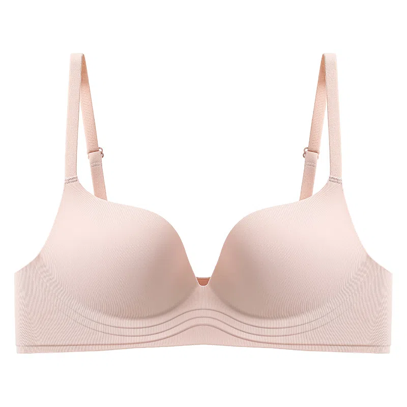 黛尔佳人 舒适无痕纯色聚拢文胸 女款