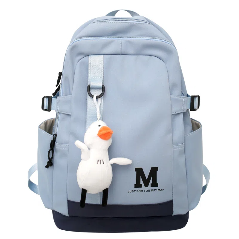 醇龙 休闲简约大容量 尼龙 双肩包