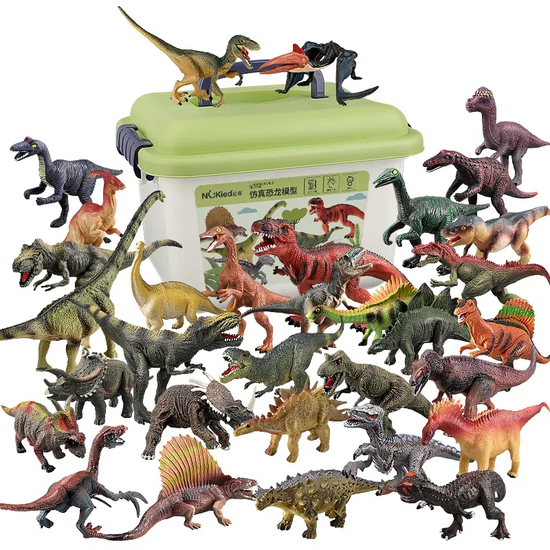 澳梦星 动物模型套装 仿真早教益智 辨识认知 恐龙 霸王龙三角龙 玩具