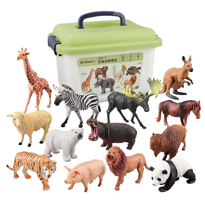 澳梦星 动物模型套装 仿真早教益智 辨识认知 恐龙 霸王龙三角龙 玩具