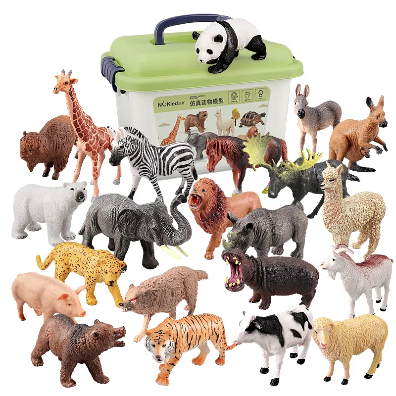 澳梦星 动物模型套装 仿真早教益智 辨识认知 恐龙 霸王龙三角龙 玩具