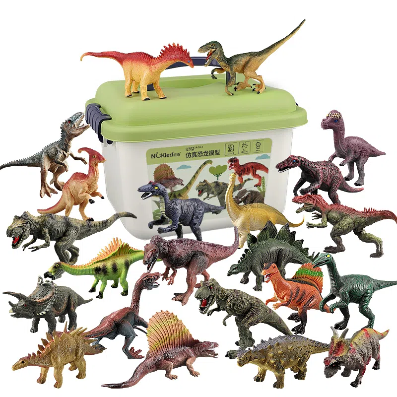 澳梦星 动物模型套装 仿真早教益智 辨识认知 恐龙 霸王龙三角龙 玩具