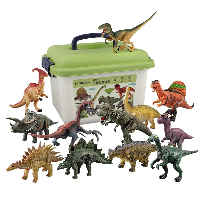 澳梦星 动物模型套装 仿真早教益智 辨识认知 恐龙 霸王龙三角龙 玩具
