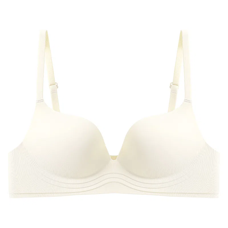 黛尔佳人 舒适无痕纯色聚拢文胸 女款