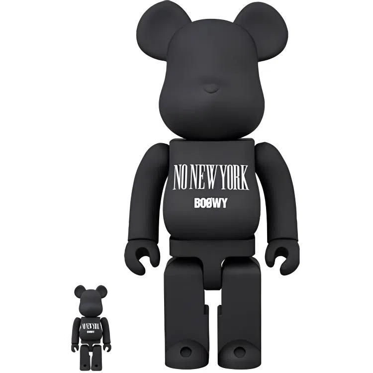 BE@RBRICK x BOOWY NO NEW YORK Black