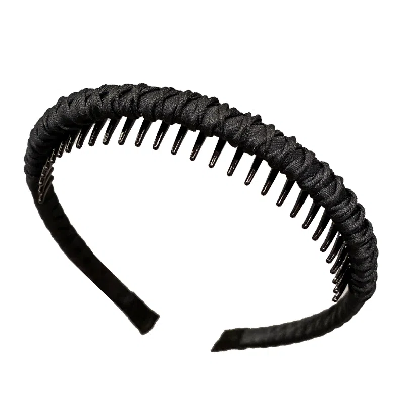 如花梦 洗脸化妆专用带齿防滑头箍碎发整理压法发卡 日常发箍  女款 多色可选