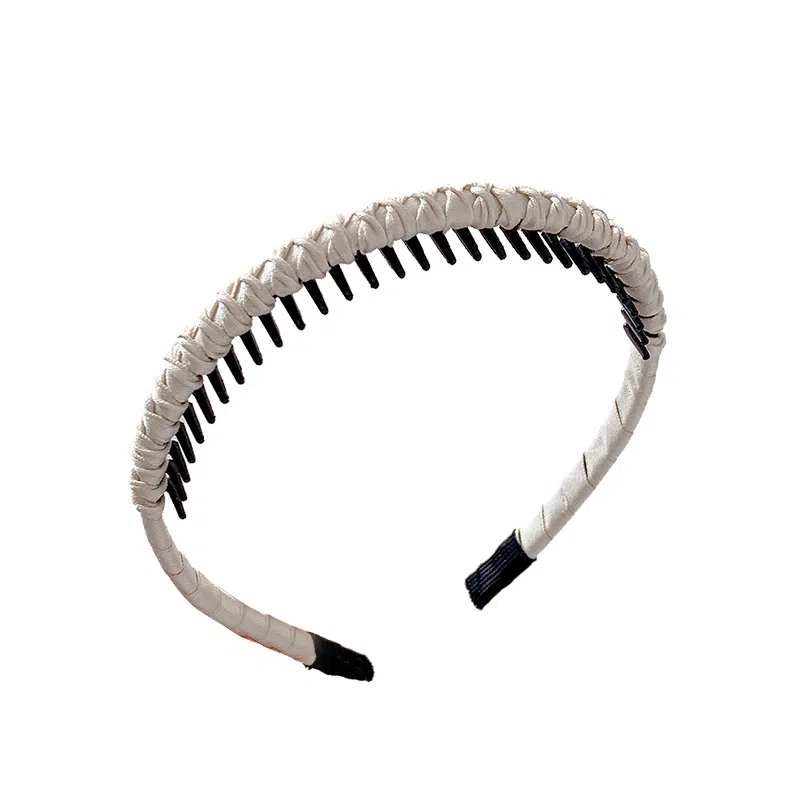 如花梦 洗脸化妆专用带齿防滑头箍碎发整理压法发卡 日常发箍  女款 多色可选