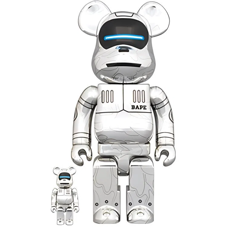 BERBRICK x HajimeSorayama x BAPE BABY MILO 7cm28cm
