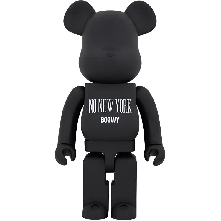 BE@RBRICK x BOOWY NO NEW YORK Black
