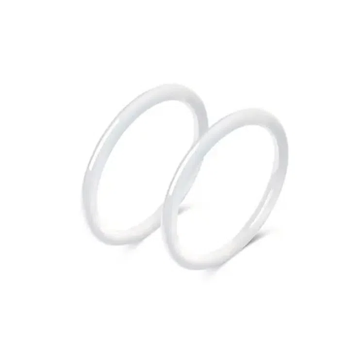 赛菲尔 香槟白月光荔枝冻冰年轻款 新中式国潮经典传承高级感设计 正圈平安镯 新中式国潮古风浅香槟 玉髓 手镯 女款