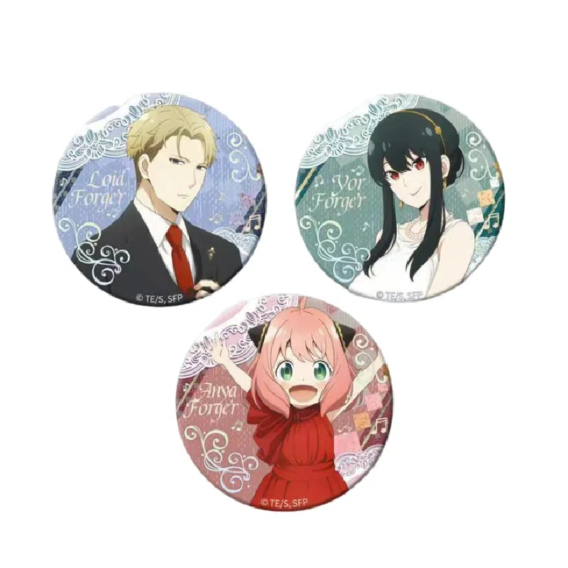 谷娘 官谷间谍过家家 花间礼服系列 吧唧 徽章