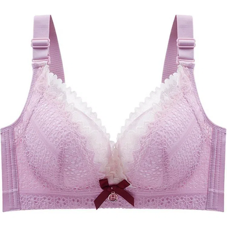 莫代尔 聚拢蕾丝乳胶文胸 女款