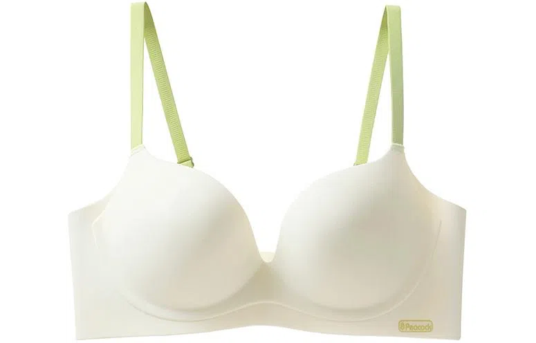 莫代尔 上薄下厚聚拢无痕无钢圈侧比软支撑文胸 女款