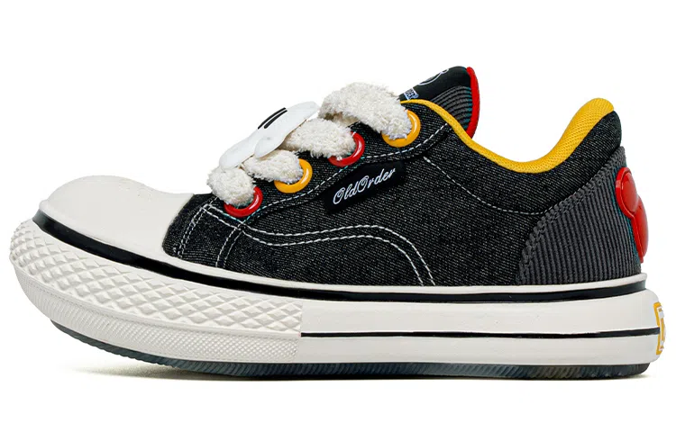 Disney x OLD ORDER Mickey Mouse Canvas Shoes