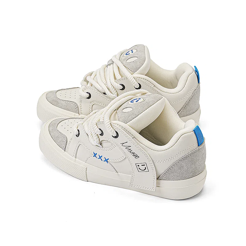 MINISO Skateboard Sneakers White
