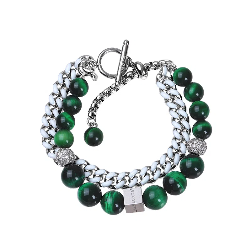 LUXTA Cuban Double Layer Adjustable Bracelet