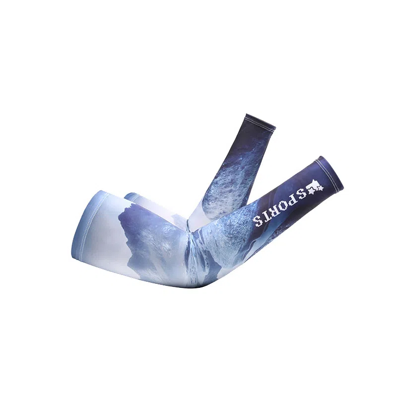 啄木鸟 防紫外线护臂骑行手臂套袖面罩开车冰丝 防晒袖 男女同款情侣款