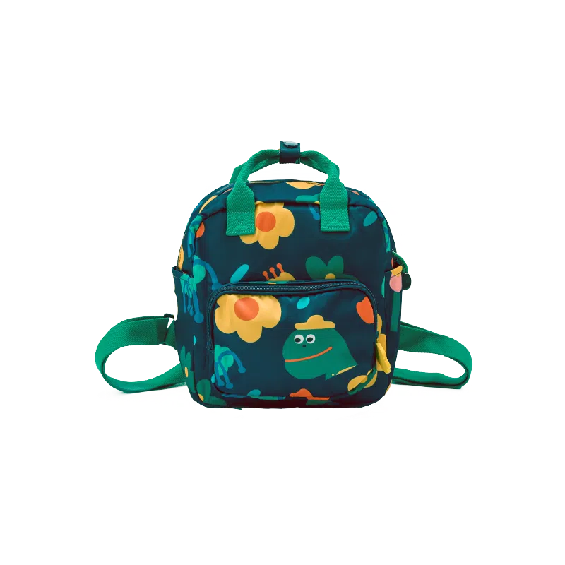 云朵工厂 花学家印花 涤纶 双肩包 男女同款情侣款