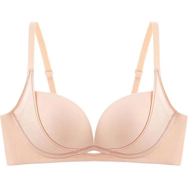 莫代尔 聚拢无钢圈纯色文胸 女款