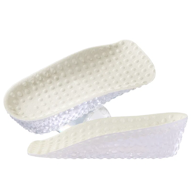 足印部落 单鞋专用硅胶防滑七分半垫增高 鞋垫 男女同款情侣款